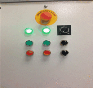 Figure 2 - Indicator Lights on Front of MCP