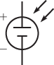 Schematic Symbol of a Solar (Photovoltaic) Cell