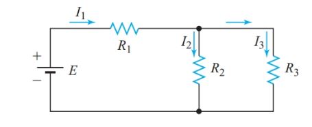 Simple series-parallel circuit