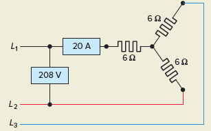Power is Resistive Circuit Example