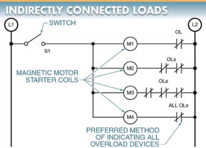 indirectly connected loads diagram