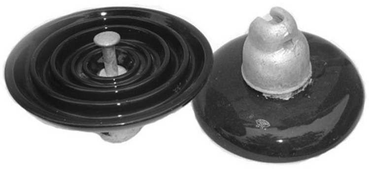 Cap-and-pin type construction.