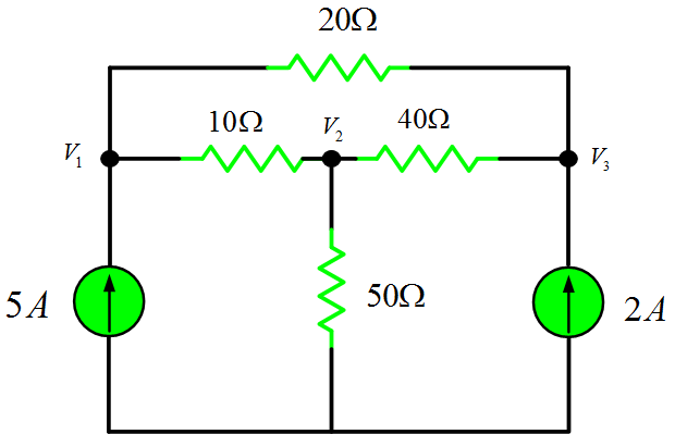 Nodal Analysis with Solved Examples