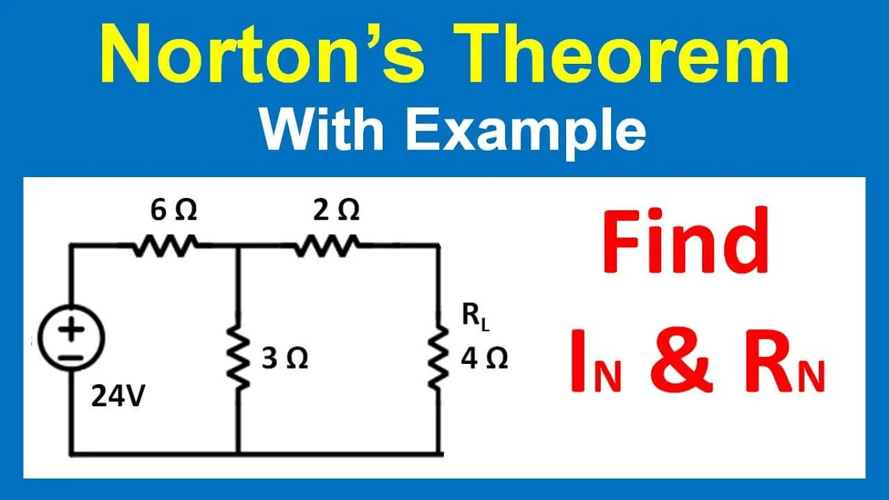 Norton’s Theorem for DC Circuits
