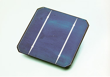 Shell Solar Industries crystalline silicon solar cell
