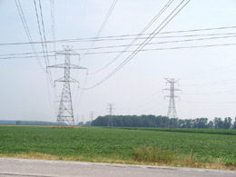 Multiple Three-Phase High- Voltage Transmission Lines for Moving Extra Power