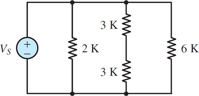Electric Circuit with Five Elements 