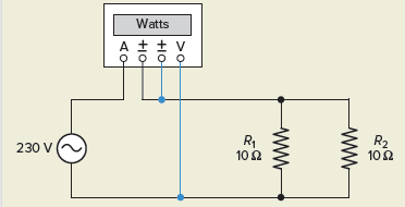 Total Power in AC Resistive Circuit